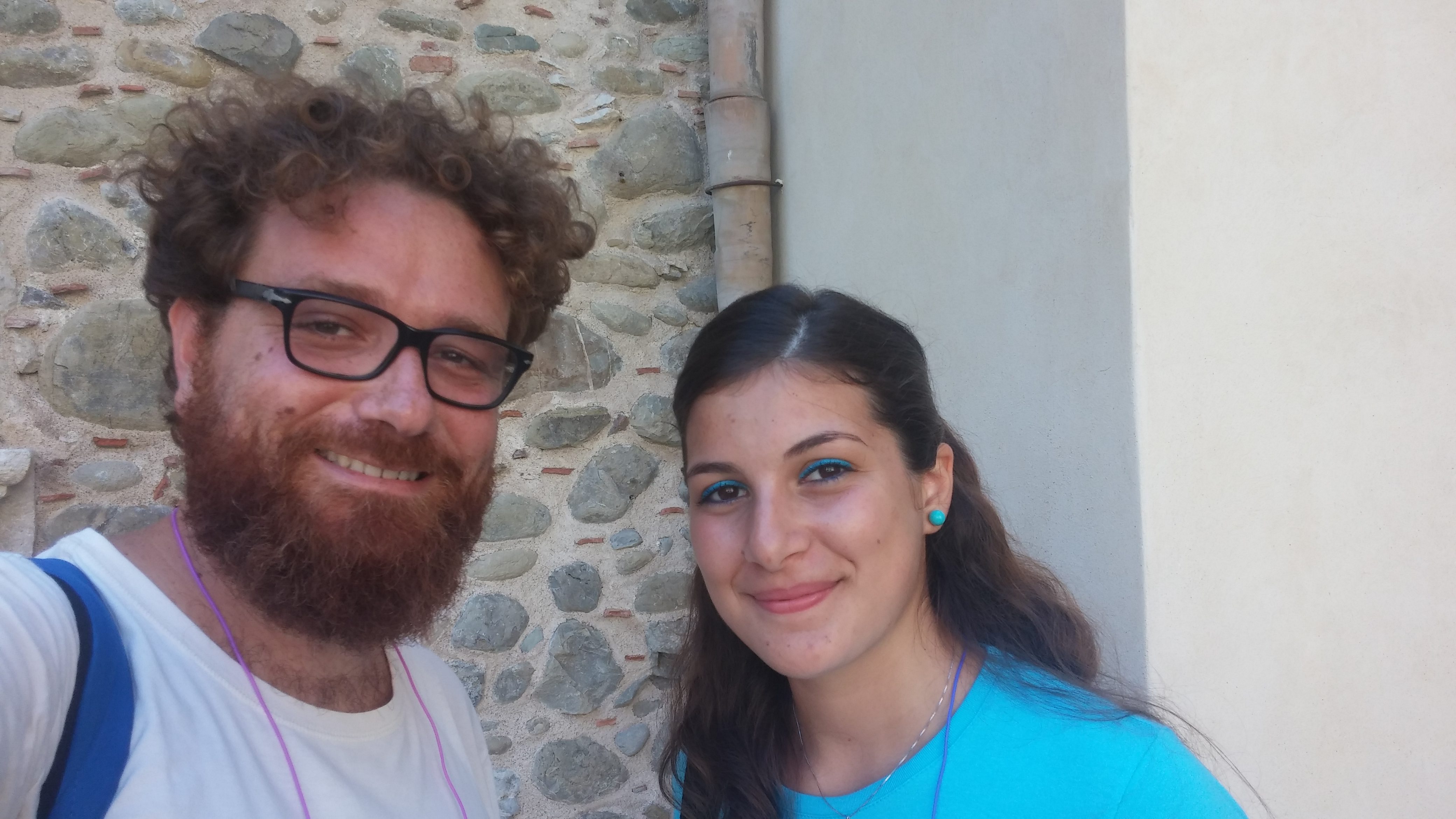 Fabio con Federica Greco di Women Techmakers Catania