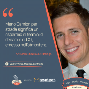 Antonio di Macingo, startup dei trasporti