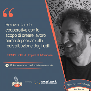 Simone Piceno, impact Hub Siracusa