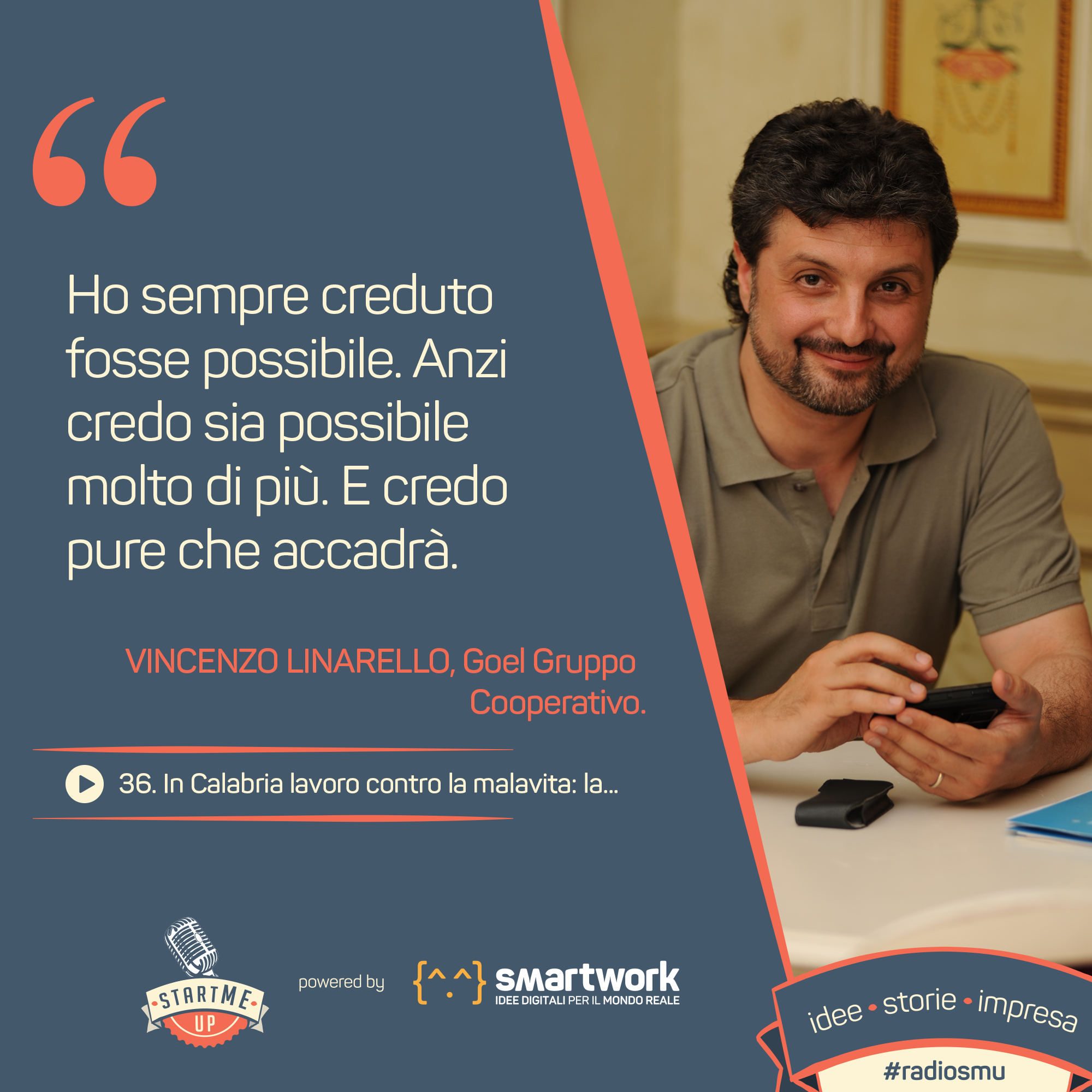 La citazione di Vincenzo Linarello