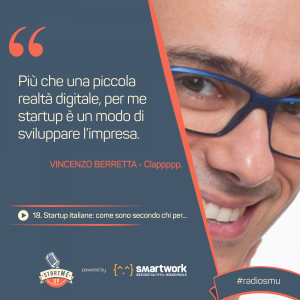 Citazione Vincenzo su Startup Italiane