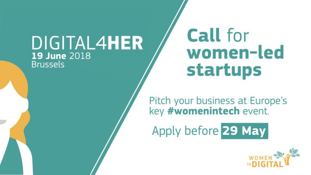 La call di digital4her per startup donne