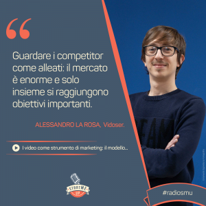 la citazione di Alessandro di vidoser sul marketing dei video