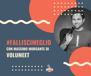 La foto di Massimo di Volumeet che ha fatto pivot con Musify