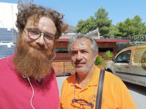 con Mimmo Sorrenti del birrificio messina 