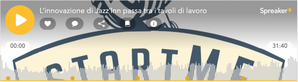 il player del secondo podcast speciale su jazzinn