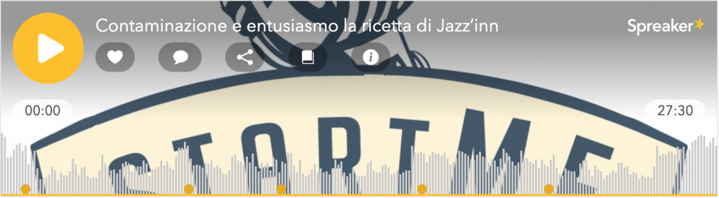 Il player del terzo podcast speciale dedicato a jazzinn