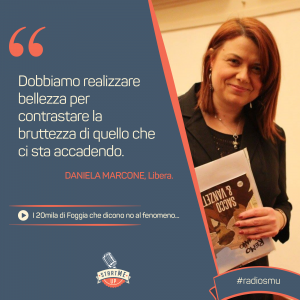 La citazione di Daniela di Libera, Foggia