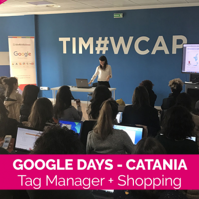 I Google Days tornano a Catania e Start Me Up ha un regalo per tutte le donne