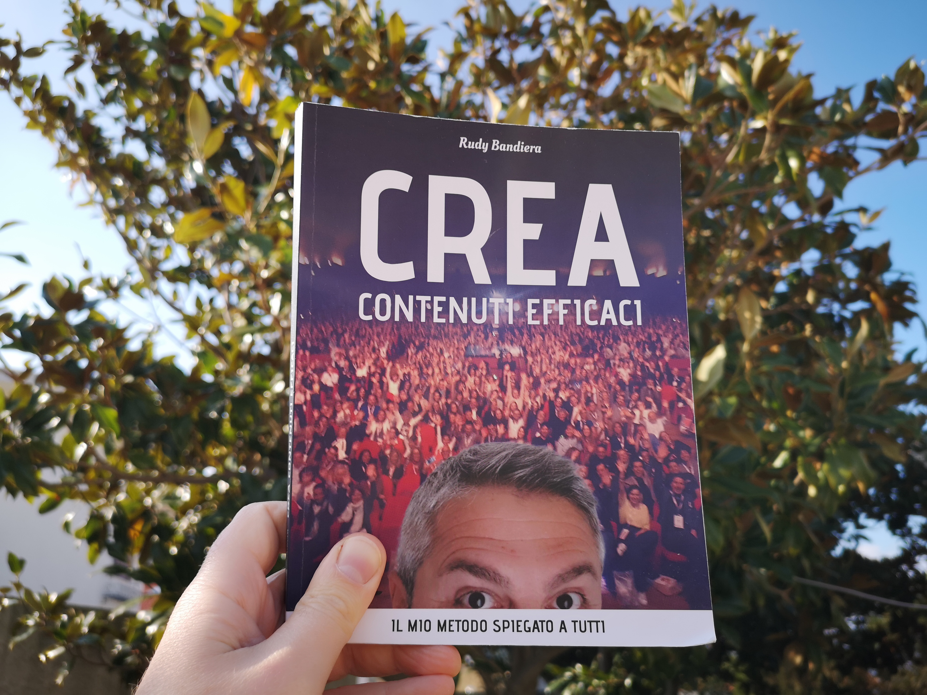 copertina di “Crea contenuti efficaci” di Rudy Bandiera