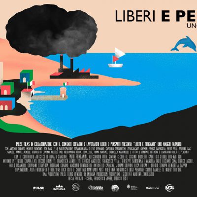 Copertina di Liberi e Pensanti, docufilm su Uno maggio Taranto