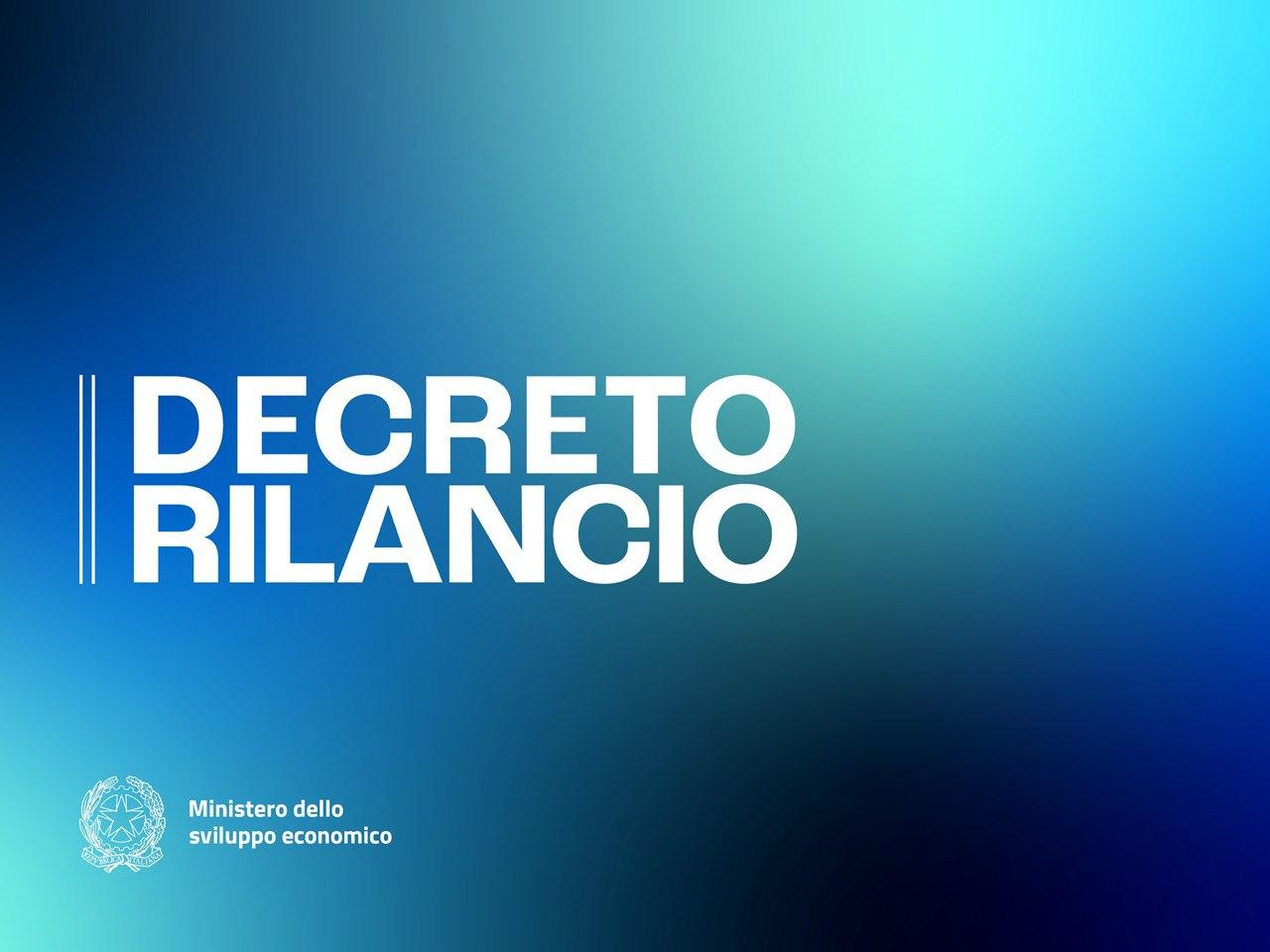 decreto rilancio copertina