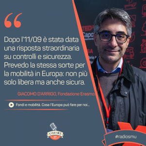 La citazione di Giacomo su Europa e mobilità