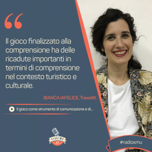 La citazione di Bianca Iafelice su gioco e cultura