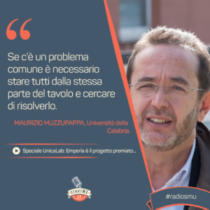 La citazione di Maurizio Muzzupappa di Unical