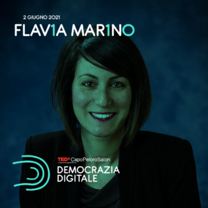 Flavia Marino - speaker Democrazia Digitale - evento TEDxCapoPeloro