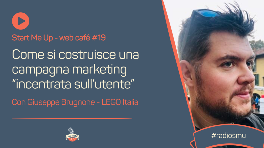 Copertina del web café con Giuseppe Brugnone Come si costruisce una campagna marketing “incentrata sull’utente”