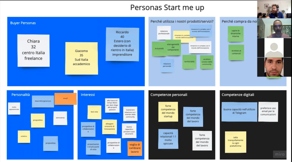 Un momento del workshop di venerdì 30 sulle Buyer Personas