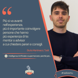 La citazione di Giulio su Intelligenza Artificiale e Supermercati